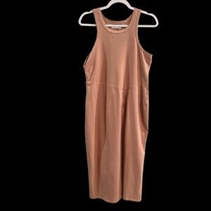 Cleo & Wolf size Large blush sleeveless tank  dress